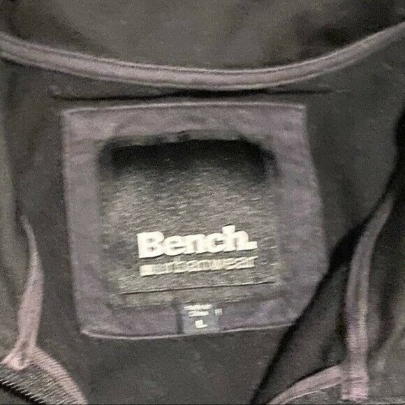 BENCH Natter Track Jacket Black Size Medium - Picture 6 of 6
